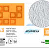 PAPIER DESSIN LIDERPAPEL AQUAR ELLE GRAIN MOYEN 300G/M2 FORMAT A3 420X297MM MINIPACK 6F PAPIER DESSIN LIDERPAPEL AQUAR ELLE GRAIN MOYEN 300G/M2 FORMAT A3 420X297MM MINIPACK 6F