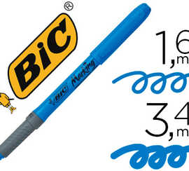 surligneur-bic-grip-caoutchouc-pointe-biseaut-e-coloris-bleu