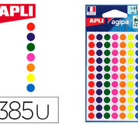 pastille-adhasive-apli-agipa-d-iametre-8-mm-coloris-assortis-pochette-385-unitas