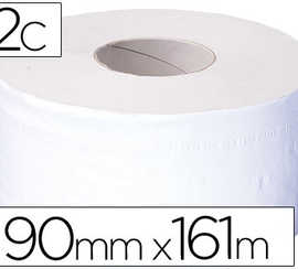papier-hygianique-q-connect-90-mmx161m-double-apaisseur-rouleau