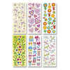 STICKER 3D FOLIA MOTIFS ASSORT IS 6 PLANCHES