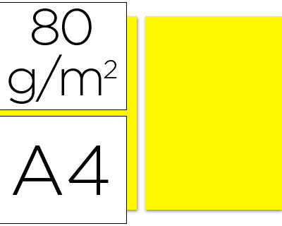 papier-couleur-liderpapel-multifonction-a4-80g-m2-unicolore-jaune-paquet-100-feuilles