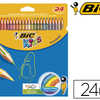 CRAYON COULEUR BIC KIDS TROPIC OLORS 2 175MM MINE RASISTANTE PIGMENTAE LARGE PALETTE COLORIS VIFS ATUI CARTON 24 UNITAS CRAYON COULEUR BIC KIDS TROPIC OLORS 2 175MM MINE RASISTANTE PIGMENTAE LARGE PALETTE COLORIS VIFS ATUI CARTON 24 UNITAS