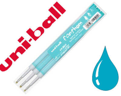 recharge-roller-uniball-fanthom-thermosensible-pointe-0-7mm-crire-gommer-r-crire-encre-gel-bleu-turquoise-set-3-unit-s