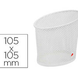 pot-acrayons-alba-matal-mesh-rasistant-105x60x105mm-coloris-blanc