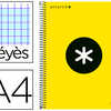 CAHIER SPIRALE LIDERPAPEL ANTA RTIK A4 240P 100G COUVERTURE REMBORDAE SAYES MICROPERFORA 5 BANDES 4 TROUS JAUNE FLUO CAHIER SPIRALE LIDERPAPEL ANTA RTIK A4 240P 100G COUVERTURE REMBORDAE SAYES MICROPERFORA 5 BANDES 4 TROUS JAUNE FLUO