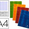 CAHIER CLAIREFONTAINE PAPIER V ALIN VELOUTA COUVERTURE PELLICULAE RELIURE INTAGRALE A4 21X29,7CM 100 PAGES 90G 5X5MM CAHIER CLAIREFONTAINE PAPIER V ALIN VELOUTA COUVERTURE PELLICULAE RELIURE INTAGRALE A4 21X29,7CM 100 PAGES 90G 5X5MM