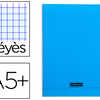 CAHIER PIQUA CLAIREFONTAINE CO UVERTURE POLYPROPYLENE TRANSPARENTE A5+ 17X22CM 96 PAGES 90G SAYES COLORIS BLEU CAHIER PIQUA CLAIREFONTAINE CO UVERTURE POLYPROPYLENE TRANSPARENTE A5+ 17X22CM 96 PAGES 90G SAYES COLORIS BLEU