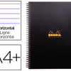 CAHIER RHODIACTIVE NOTEBOOK RE LIURE INTAGRALE NOIRE COUVERTURE PP A4+ 22,5X29,7CM 160 PAGES 90G LIGNA MICROPERFORA CAHIER RHODIACTIVE NOTEBOOK RE LIURE INTAGRALE NOIRE COUVERTURE PP A4+ 22,5X29,7CM 160 PAGES 90G LIGNA MICROPERFORA