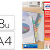 INTERCALAIRE AVERY POLYPROPYLE NE 8 TOUCHES A4 ONGLETS BRISTOL PERSONNALISABLES ET IMPRIMABLES INTERCALAIRE AVERY POLYPROPYLE NE 8 TOUCHES A4 ONGLETS BRISTOL PERSONNALISABLES ET IMPRIMABLES
