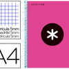 CAHIER SPIRALE LIDERPAPEL ANTA RTIK A4 240P 100G COUVERTURE REMBORDAE QUADRILLAGE 5MM 4 TROUS COIL-LOCK COLORIS ROSE FLU CAHIER SPIRALE LIDERPAPEL ANTA RTIK A4 240P 100G COUVERTURE REMBORDAE QUADRILLAGE 5MM 4 TROUS COIL-LOCK COLORIS ROSE FLU