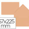 ENVELOPPE GOMMÉE LIDERPAPEL PA PIER OFFSET C5 157X225MM 80G/M2 COLORIS ORANGE POCHETTE 9U PATTE RABAT TRIANGULAIRE