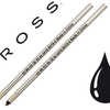 RECHARGE CROSS STYLO-BILLE CRO SS INTERNATIONALE LARGEUR MOYENNE COLORIS NOIR BLISTER 2 UNITAS RECHARGE CROSS STYLO-BILLE CRO SS INTERNATIONALE LARGEUR MOYENNE COLORIS NOIR BLISTER 2 UNITAS