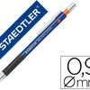 PORTE-MINE STAEDTLER MARS MICR O 0.9MM EMBOUT ET AGRAFE MATALLIQUES GRIP CAOUTCHOUC AMORTISSEUR MINE