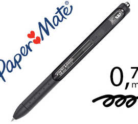 stylo-bille-paper-mate-inkjoy-gel-ratractable-acriture-moyenne-0-3mm-encre-douce-grip-coloris-noir