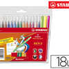 FEUTRE COLORIAGE STABILO TRIO TRIANGULAIRE ENCRE SUPER LAVABLE POINTE MOYENNE POCHETTE 18 UNITAS + 3 FLUOS FEUTRE COLORIAGE STABILO TRIO TRIANGULAIRE ENCRE SUPER LAVABLE POINTE MOYENNE POCHETTE 18 UNITAS + 3 FLUOS