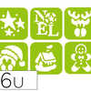 POCHOIR DTM NOOL 3 145X145MM MODÈLES ASSORTIS LOT 6U POCHOIR DTM NOOL 3 145X145MM MODÈLES ASSORTIS LOT 6U