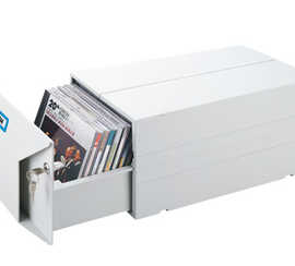 coffre-rangement-cd-dvd-plastique-33-5x17-8x15-4cm-fermeture-2-cl-s-ouverture-facile-empilable-capacit-40-unit-s-gris