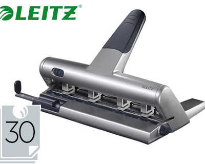 perforateur-leitz-hd-akto-5114-capacita-perforation-30f-4-trous-coloris-matal-240x120x340mm