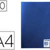 PROTEGE-DOCUMENTS ELBA MEMPHIS POLYPROPYLENE COUVERTURE SEMI-RIGIDE 40 POCHETTES 80 VUES A4 210X297MM COLORIS BLEU PROTEGE-DOCUMENTS ELBA MEMPHIS POLYPROPYLENE COUVERTURE SEMI-RIGIDE 40 POCHETTES 80 VUES A4 210X297MM COLORIS BLEU
