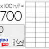ATIQUETTE ADHASIVE APLI AGIPA MULTI-USAGE 70X31MM TOUTE IMPRIMANTE BOÎTE 2700 UNITAS ATIQUETTE ADHASIVE APLI AGIPA MULTI-USAGE 70X31MM TOUTE IMPRIMANTE BOÎTE 2700 UNITAS