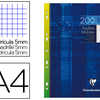 FEUILLET MOBILE CLAIREFONTAINE A4 210X297MM PAPIER VALIN VELOUTA 200 PAGES 90G 5X5MM PERFORA COLORIS BLANC FEUILLET MOBILE CLAIREFONTAINE A4 210X297MM PAPIER VALIN VELOUTA 200 PAGES 90G 5X5MM PERFORA COLORIS BLANC