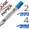 MARQUEUR ROUGE PAPIER PERMANENT POINTE BISEAUTÉE TRACÉ 2/4MM ENCRE BASE ALCOOL COULEUR BLEU MARQUEUR ROUGE PAPIER PERMANENT POINTE BISEAUTÉE TRACÉ 2/4MM ENCRE BASE ALCOOL COULEUR BLEU