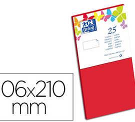 carte-oxford-v-lin-106x210mm-240g-coloris-rouge-tui-25-unit-s