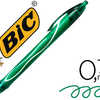 ROLLER BIC GELOCITY QUICK DRY ENCRE GEL POINTE 0.7MM COLORIS VERT