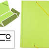 CHEMISE LIDERPAPEL CARTON REMB ORDA DOS FLEXIBLE A4+ 320X240MM 3 RABATS ALASTIQUE COLORIS VERT PISTACHE CHEMISE LIDERPAPEL CARTON REMB ORDA DOS FLEXIBLE A4+ 320X240MM 3 RABATS ALASTIQUE COLORIS VERT PISTACHE