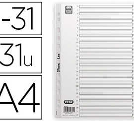 intercalaire-oxford-polypropyl-ene-souple-gris-31-positions-a4-210x297mm-dasignation-numarique-onglets-bicolores