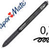 STYLO-BILLE PAPER MATE INKJOY GEL RATRACTABLE ACRITURE MOYENNE 0.3MM ENCRE DOUCE GRIP COLORIS NOIR