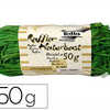 RAPHIA VAGATAL BRIN 1M PELOTE 50G COLORIS VERT MOYEN RAPHIA VAGATAL BRIN 1M PELOTE 50G COLORIS VERT MOYEN