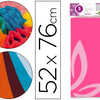 PAPIER SOIE LIDERPAPEL 52X76CM 18G/M2 UNICOLORE ROSE SACHET 5F PAPIER SOIE LIDERPAPEL 52X76CM 18G/M2 UNICOLORE ROSE SACHET 5F