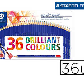 crayon-couleur-staedtler-ergos-oft-triangulaire-157-systeme-anti-casse-bo-te-matal-couleurs-assorties-36-unitas