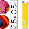 PAPIER CRÉPON LIDERPAPEL 34G/M 2 50CMX2.5M UNICOLORE JAUNE CLASSIQUE PAPIER CRÉPON LIDERPAPEL 34G/M 2 50CMX2.5M UNICOLORE JAUNE CLASSIQUE