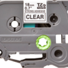 BROTHER TZeS141 18mm Noir/Transparent BROTHER TZeS141 18mm Noir/Transparent