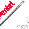 ROLLER GEL PENTEL HYBRID DUAL METALLIC POINTE BILLE 1MM EFFETS COULEUR SELON ANGLE ENCRE COLORIS ARGENT ROLLER GEL PENTEL HYBRID DUAL METALLIC POINTE BILLE 1MM EFFETS COULEUR SELON ANGLE ENCRE COLORIS ARGENT