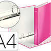 CLASSEUR ESSELTE WOW 4 ANNEAUX A4 DOS 30MM COLORIS ROSE CLASSEUR ESSELTE WOW 4 ANNEAUX A4 DOS 30MM COLORIS ROSE