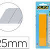LAME RECHANGE OLFA CUTTER 25MM ACIER INOXYDABLE BOÎTE 25 UNITAS LAME RECHANGE OLFA CUTTER 25MM ACIER INOXYDABLE BOÎTE 25 UNITAS