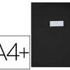 PROTÈGE-CAHIER ELBA AGNEAU PVC OPAQUE 20/100E SANS RABAT MARQUE-PAGE 240X320MM NOIR PROTÈGE-CAHIER ELBA AGNEAU PVC OPAQUE 20/100E SANS RABAT MARQUE-PAGE 240X320MM NOIR