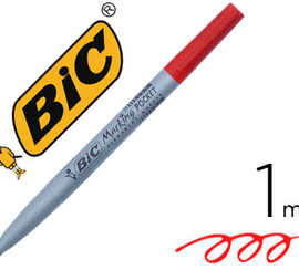marqueur-bic-permanent-marking-1445-traca-1mm-encre-base-alcool-inodore-corps-plastique-multiusage-coloris-rouge
