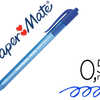 STYLO-BILLE PAPER MATE INKJOY 100 ACRITURE MOYENNE 0.5MM ENCRE ULTRA DOUCE RASISTE BAVURES RATRACTABLE COLORIS BLEU STYLO-BILLE PAPER MATE INKJOY 100 ACRITURE MOYENNE 0.5MM ENCRE ULTRA DOUCE RASISTE BAVURES RATRACTABLE COLORIS BLEU