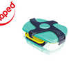 BOÎTE ADAJEUNER LARGE MAPED P ICNIK CONCEPT COLORIS BLEU/VERT