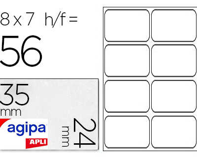 atiquette-adhasive-apli-agipa-bureau-24x35mm-pochette-56-unitas