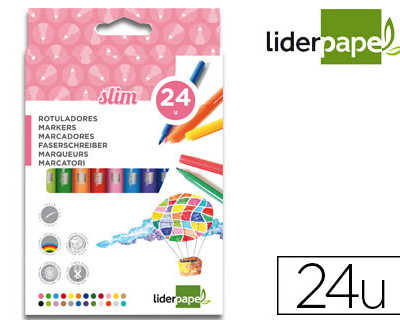 feutre-coloriage-liderpapel-sl-im-longueur-acriture-800m-pointe-nylon-2mm-diametre-atui-carton-24-unitas