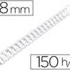 ANNEAU PLASTIQUE À RELIER Q-CONNECT CAPACITÉ 150F 18MM DIAMÈTRE COLORIS BLANC BOÎTE 50 UNITÉS ANNEAU PLASTIQUE À RELIER Q-CONNECT CAPACITÉ 150F 18MM DIAMÈTRE COLORIS BLANC BOÎTE 50 UNITÉS
