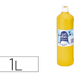 gouache-mini-artistes-aconomiq-ue-ultra-lavable-pr-te-al-emploi-apaisse-onctueuse-coloris-jaune-flacon-1000ml