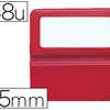 ONGLET FENÊTRE 25MM COLORIS ROUGE BOÎTE 48 UNITÉS ONGLET FENÊTRE 25MM COLORIS ROUGE BOÎTE 48 UNITÉS