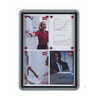 VITRINE AFFICHAGE NOBO EXTARIE UR FOND MATAL MAGNATIQUE FACADE VERRE SERRURE 4 FEUILLES A4 59,5X67X4,5CM VITRINE AFFICHAGE NOBO EXTARIE UR FOND MATAL MAGNATIQUE FACADE VERRE SERRURE 4 FEUILLES A4 59,5X67X4,5CM